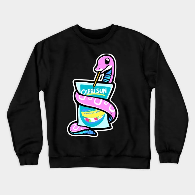 Rad Snake Crewneck Sweatshirt by arkay9